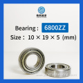 Deep Groove Ball Bearing 6800zz/2rs 10*19*5